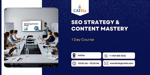 SEO Strategy & Content Mastery: 1 Day Course, Halifax