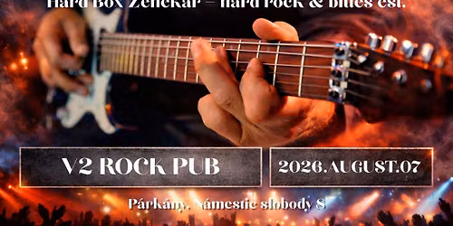Hard Box Zenekar @V2 Rock Pub