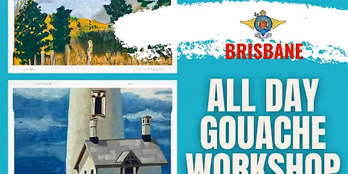Learn Gouache Paint  in this All Day Workshop - Brisbane