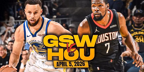 Houston Rockets vs. Golden State Warriors