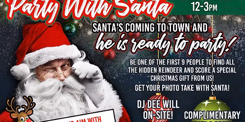 Party with Santa!