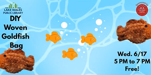 DIY Woven Goldfish Bag