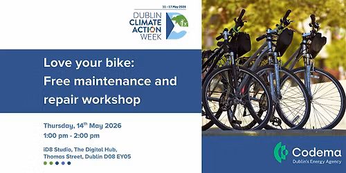 Love Your Bike: Free Maintenance and Repair Workshop