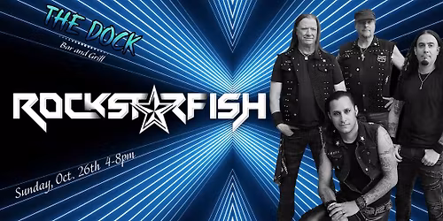 LIVE MUSIC w\/ Rockstarfish @ THE DOCK Bar & Grill