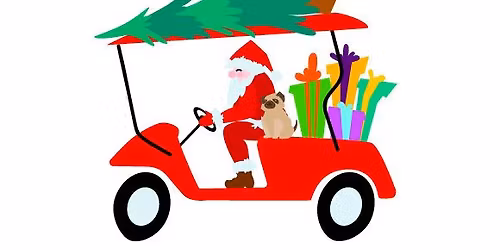 Inaugural Heights Holiday Golf Cart Parade