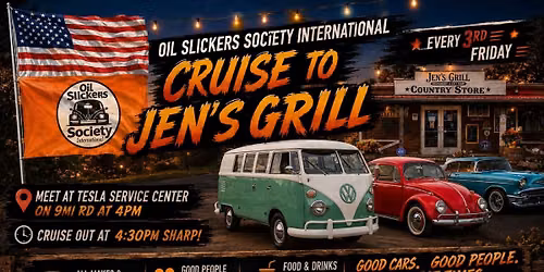 Oil Slickers Society Cruise to Jen's Grill