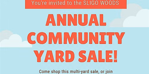 Sligo Woods Annual Community Yard Sale