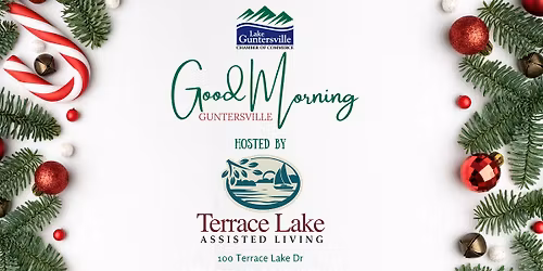 Good Morning Guntersville with Terrace Lake & Marshall Manor