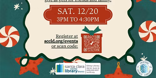 Winter Break Kickoff for Teens: Cozy Crafts