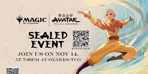 Avatar the Last Airbender SEALED "PRE RELEASE" EVENT