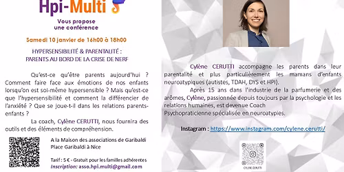HYPERSENSIBILITE & PARENTALIT\u00c9 - Parents au bord de la crise de nerf