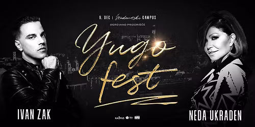 Neda Ukraden in Ivan Zak \/\/ 9. december \/\/ \u0160tudentski kampus