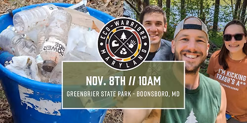 Cleanup @ Greenbrier State Park