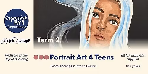 Portrait Art 4 Teens - Wednesday after school