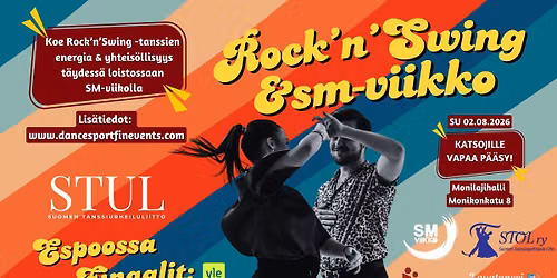Rock'n'Swing & SM-viikko — Kameleonten-Sport