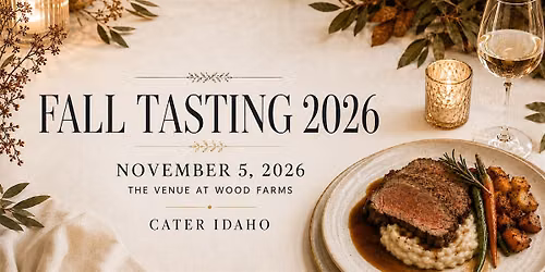 Fall Tasting 2026 at The Venue at Wood Farms