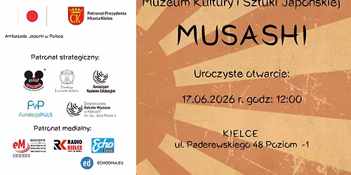 Uroczyste Otwarcie Muzeum Kultury i Sztuki Japo\u0144skiej - Musashi