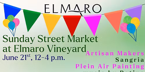 June 21st Sunday Street Market
