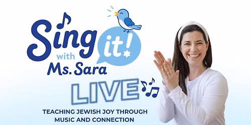 \ud83c\udfb6 Sing It with Ms. Sara \u2014 LIVE! \ud83c\udfb6