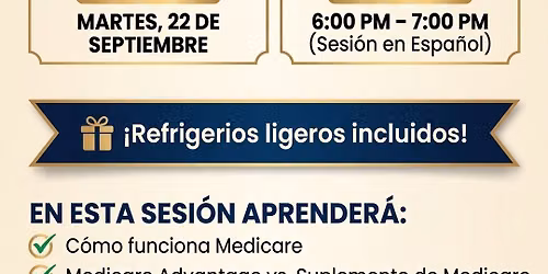 Seminario Educativo Gratuito: Medicare 101 (En Espa\u00f1ol)