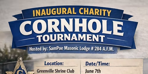 Inaugural Charity Cornhole Tournament