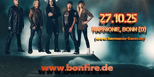 BONFIRE \u2013 \u201eHigher Ground-Tour\u201c