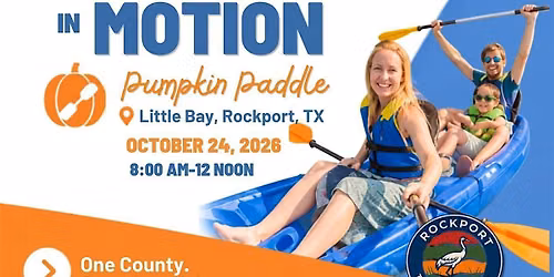 AVA America's Walking Club: Pumpkin Paddle at Little Bay, Rockport, TX