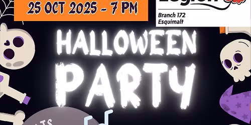 Halloween Party at Esquimalt Legion
