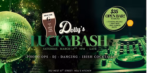 Lucky Bash at Dolly\u2019s \u2014 St. Patrick\u2019s Day Celebration