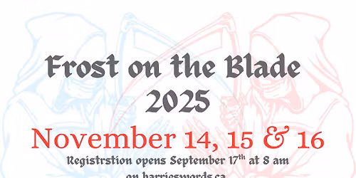 Frost on the Blade 2025