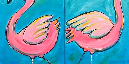 Mini & Me | 1 Ticket Covers 2 | Flamingos
