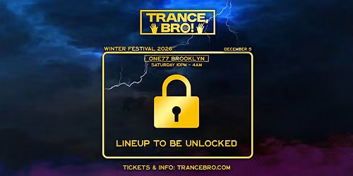 Trance, Bro! Festival Afterparty