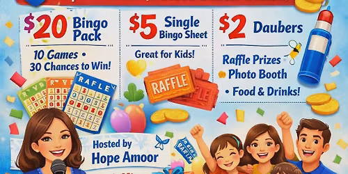 Family Bingo Benefiting Blood Cancer United