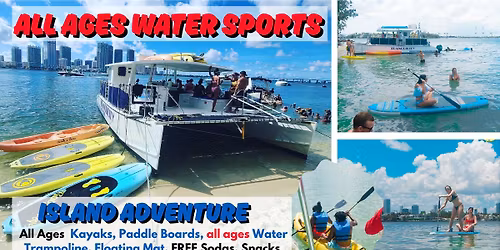 Ultimate Water Sports Family Friendly Boat Party