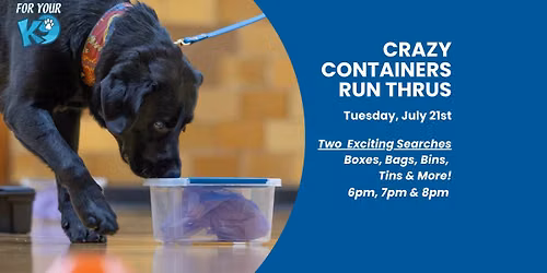 Crazy Containers Run Thrus