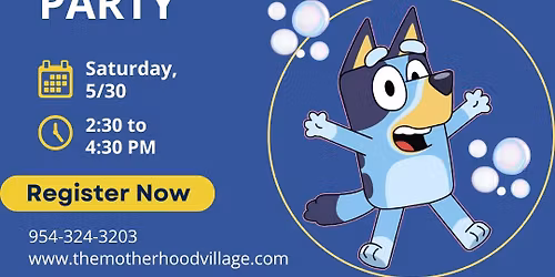 Bluey Bubble Dance Party