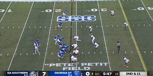 Georgia Southern Eagles at Georgia State Panthers Football at Center Parc Stadium