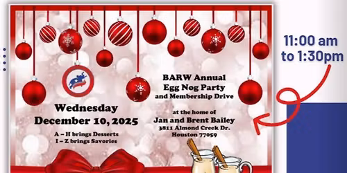 BARW Annual Egg Nog Party