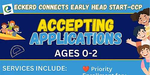 Eckerd Connects Early Head Start-CCP Accepting Walk-In Application