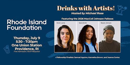 Drinks with Artists at Rhode Island Foundation