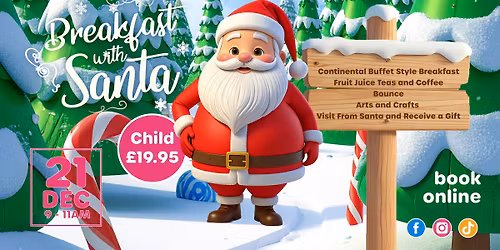 Breakfast with Santa \ud83c\udf85\ud83e\udd5e