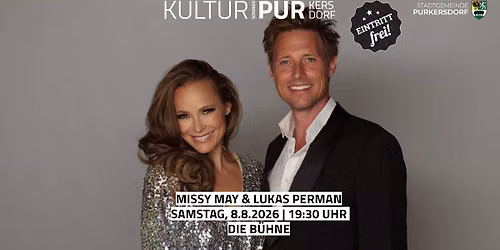 Kultursommer 2026: Musicalstars unplugged: Missy May & Lukas Perman
