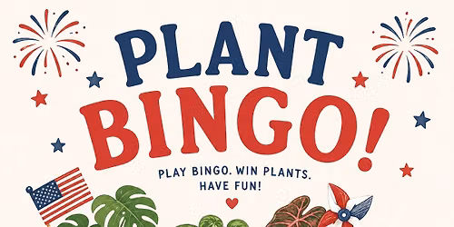 Plant Bingo