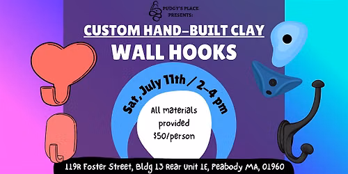 Clay Fidget Stones Custom & Handmade (Slab + Pinch Clay) 7\/25 from 6-8pm