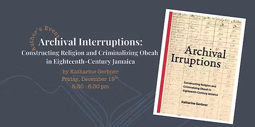 Author's Event: Katharine Gerbner