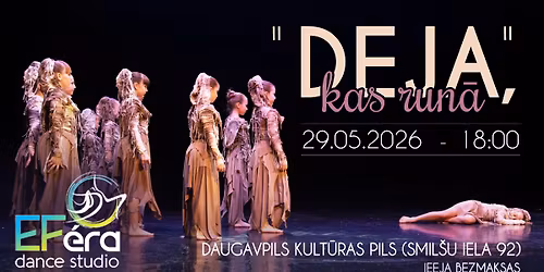 Koncerts DEJA, KAS RUN\u0100