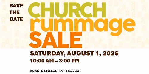 Church Rummage Sale