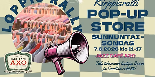 JAZZ BRUNCH & KIRPPISRALLI POP-UP STORE