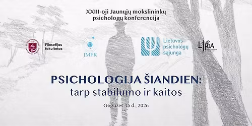 XXIII jaun\u0173j\u0173 mokslinink\u0173 psicholog\u0173 konferencija