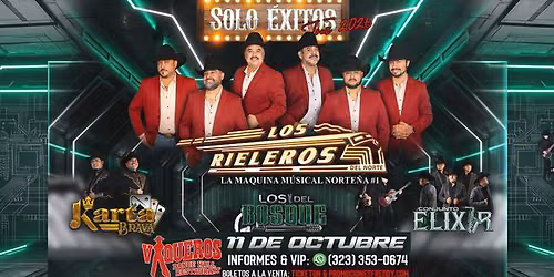 LOS RIELEROS DEL NORTE EN LOS ANGELES